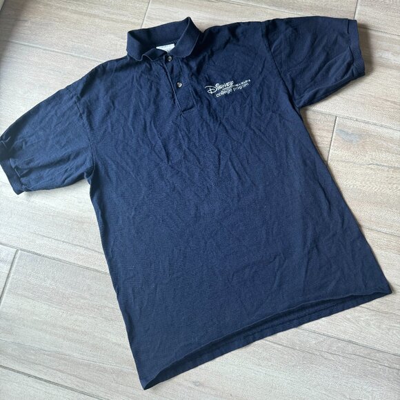 Disney College Program - Navy Polo Size Large - Picture 1 of 6